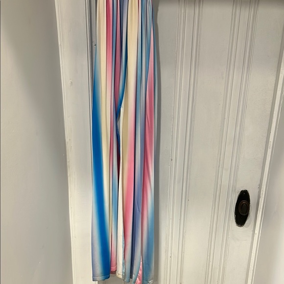 Multicolor Striped Maxi Dress - Picture 3 of 4